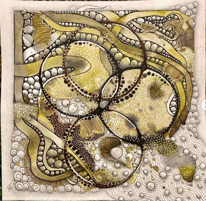 February Thaw by Jenny Mahan  Image: 100 Day Project 2025 #1