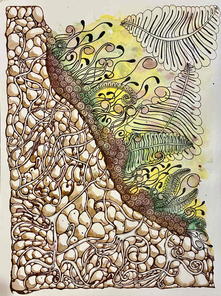 Fern Ridge by Jenny Mahan  Image: 100 Day Project 2025 #33