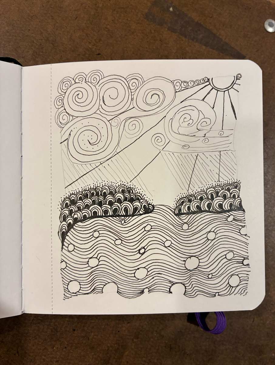 In the Islands by Jenny Mahan  Image: 100 Day Project 2025 #67

Sketchbook Piece