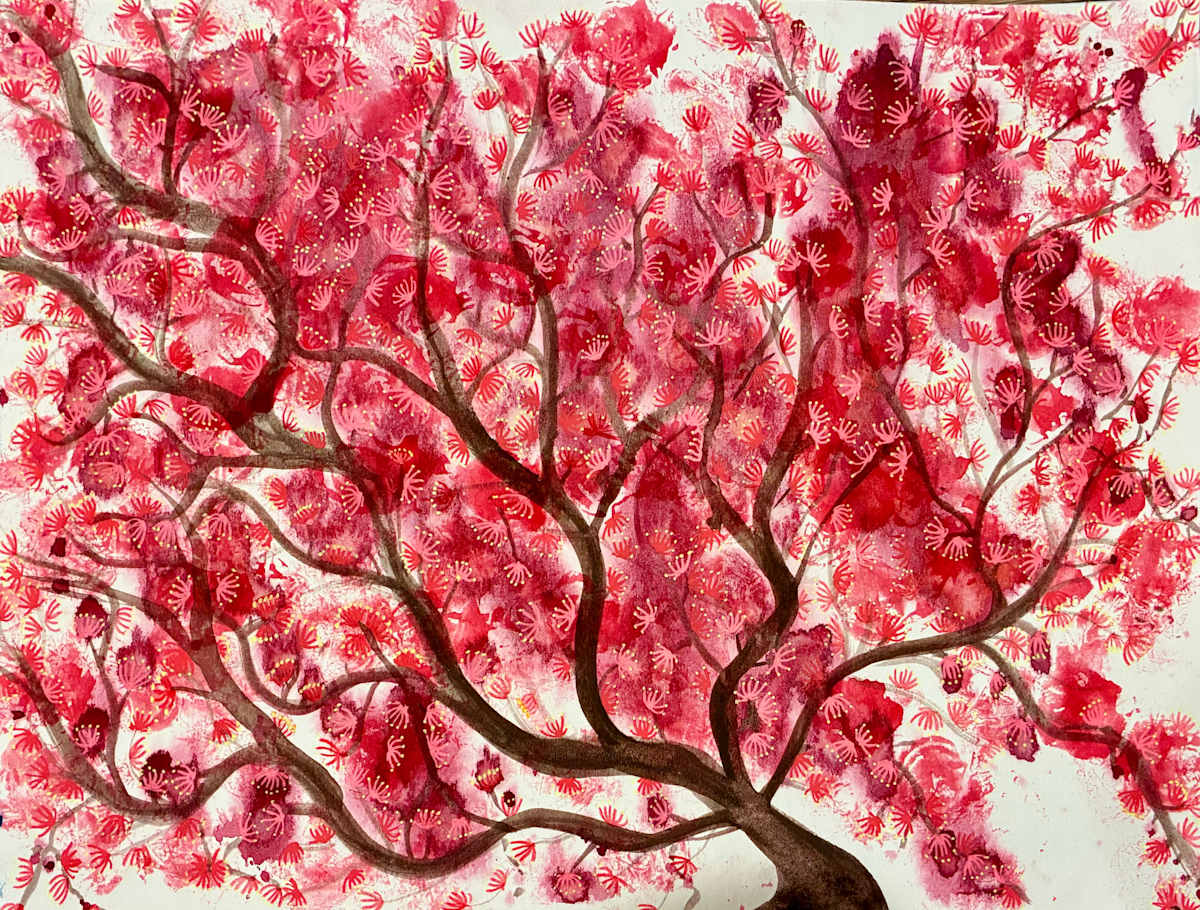 Maple Blossoms by Jenny Mahan  Image: 100 Day Project 2025 #52