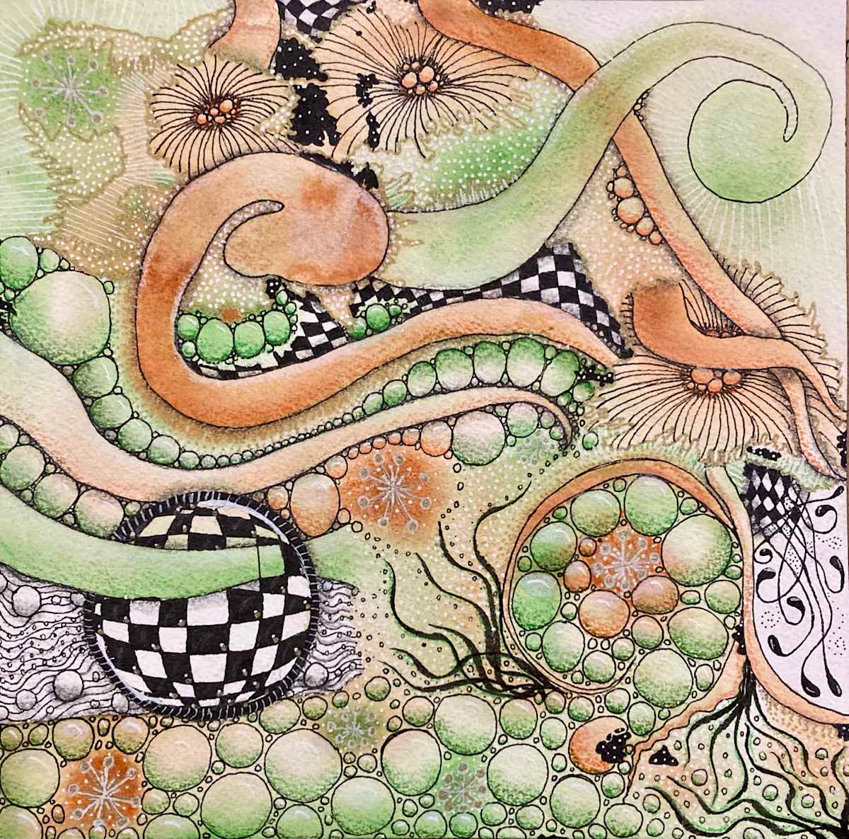 Spring Dreams by Jenny Mahan  Image: 100 Day Project 2025 #7