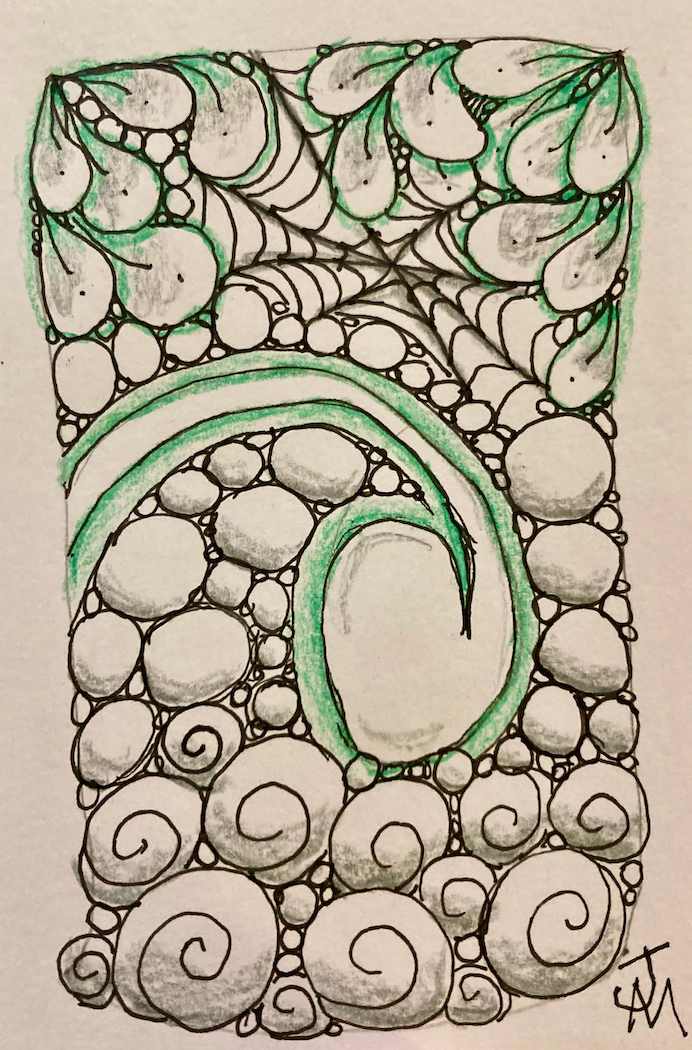 Tiny Mooka and Web by Jenny Mahan  Image: 100 Day Project 2025 #17

Sketchbook Piece