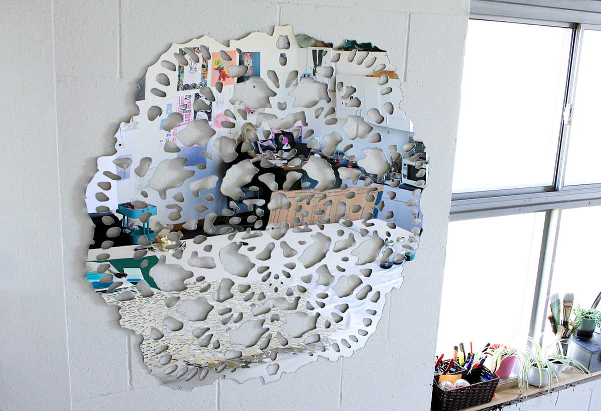 Lace Mirror by Lizz Aston 