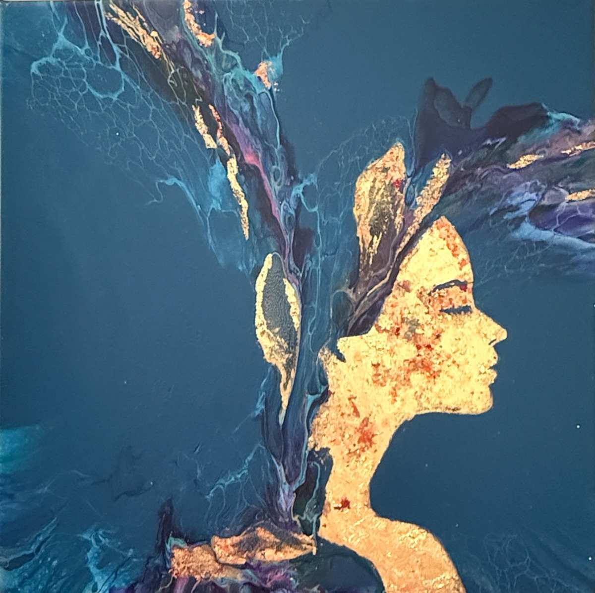 Golden within by Alicia Diaz-Blevins, Image 1.