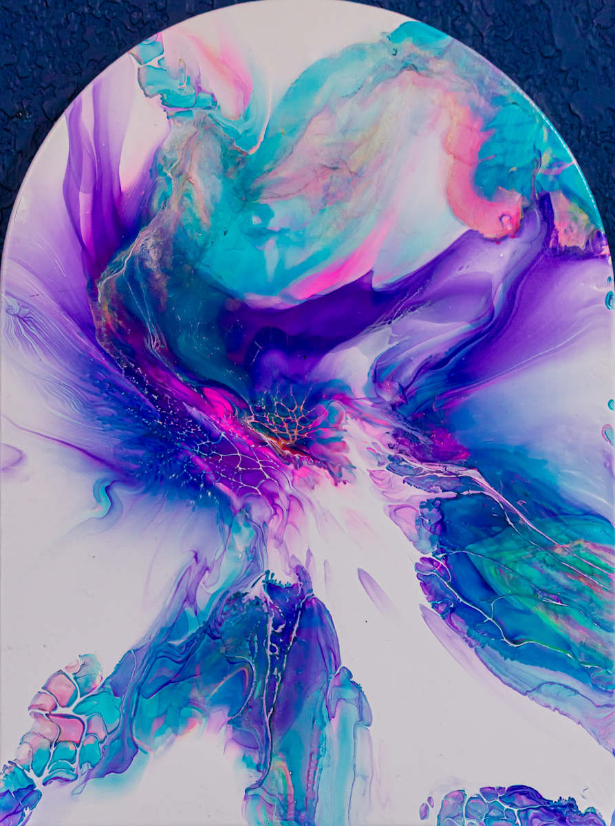 Purple Explotion by Alicia Diaz-Blevins, Image 1.