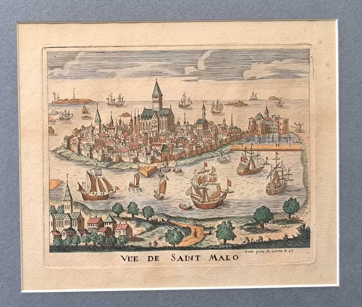 Vue de Saint-Malo by Ross 