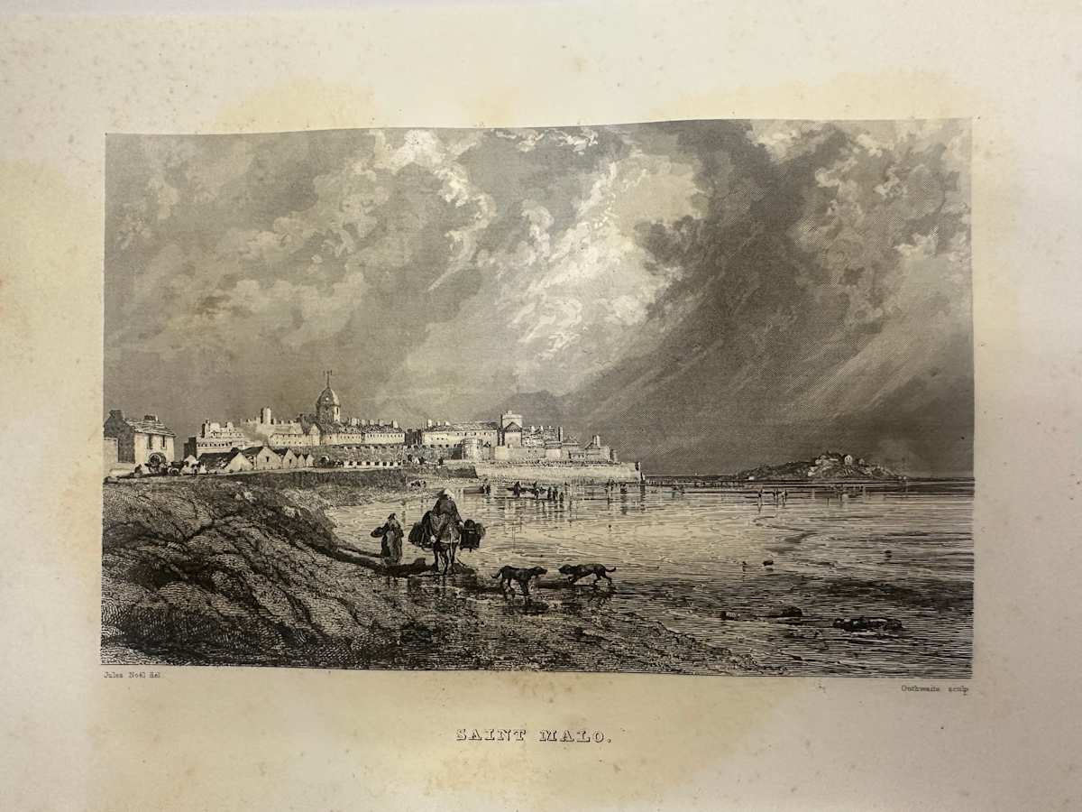 Saint Malo by Jules Noël, Image 1.