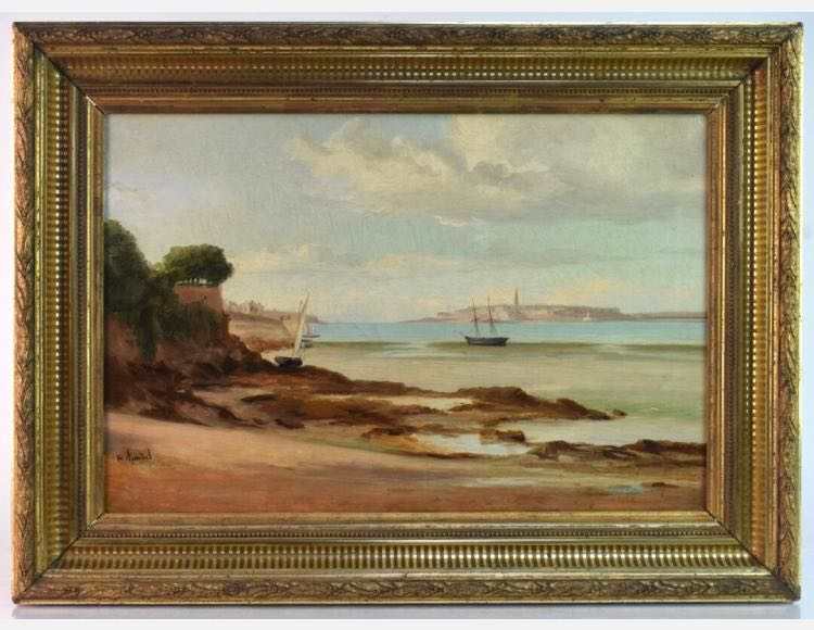Saint-Malo vue de Dinard by Henri Arondel, Image 2.