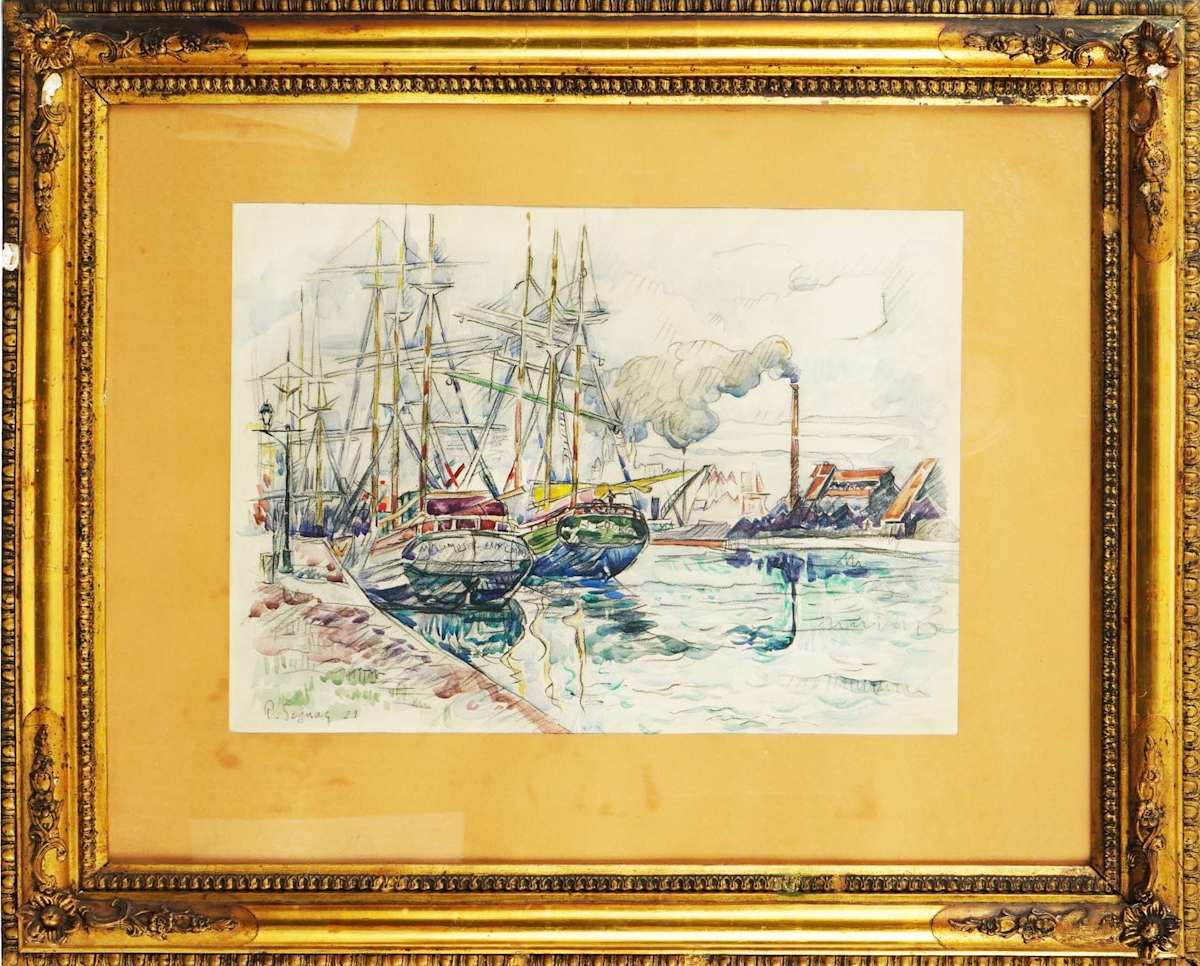 Terre Neuvas à quai, Image 1.