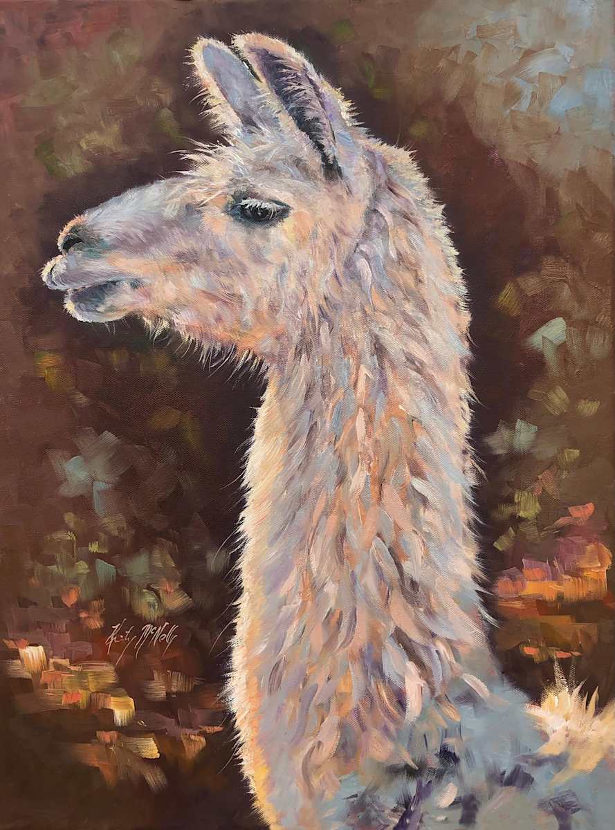 Lucy Llama by Kristy McNelly, Image 1.