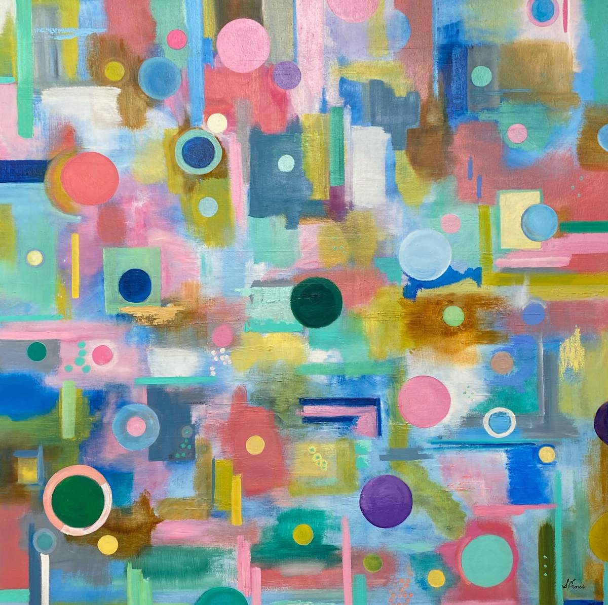 Bubbling Up #3 by Sue Ennis 