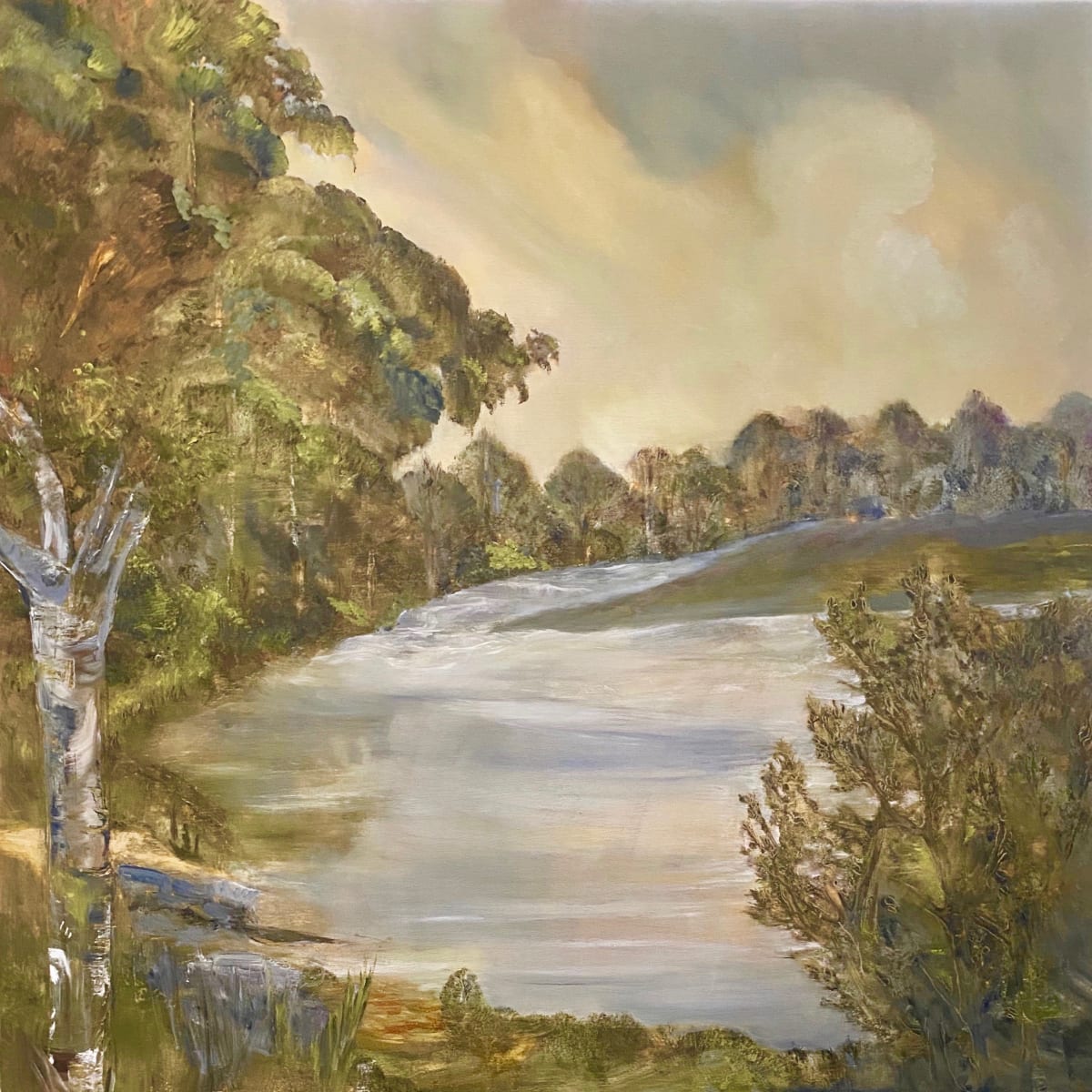 Riverside with  Percy by Sue Ennis, Image 1.