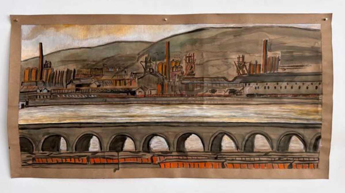 "Across the River" by Cory Bonnet by Patterns of Meaning  Image: "Across the River" by Cory Bonnet 
