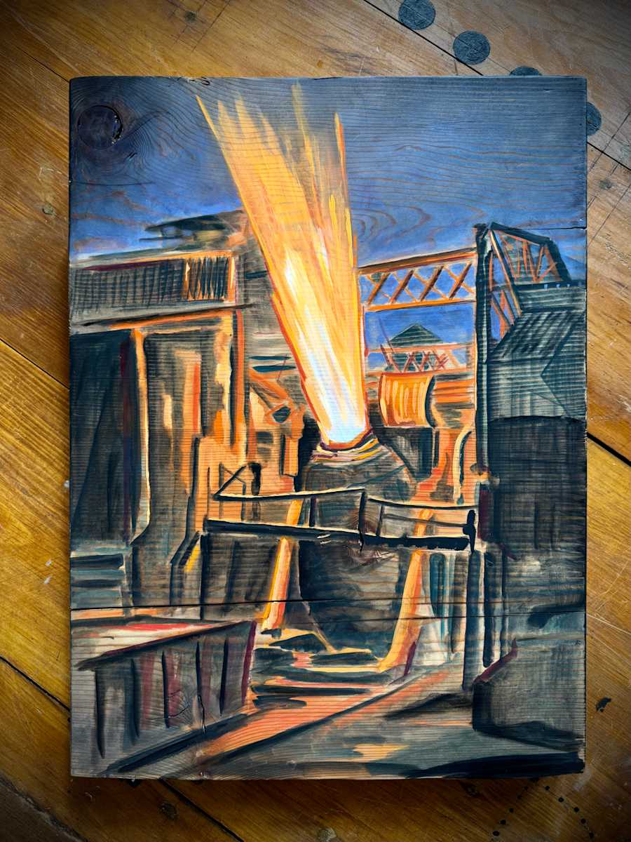 Bessemer Nocturne by Patterns of Meaning 