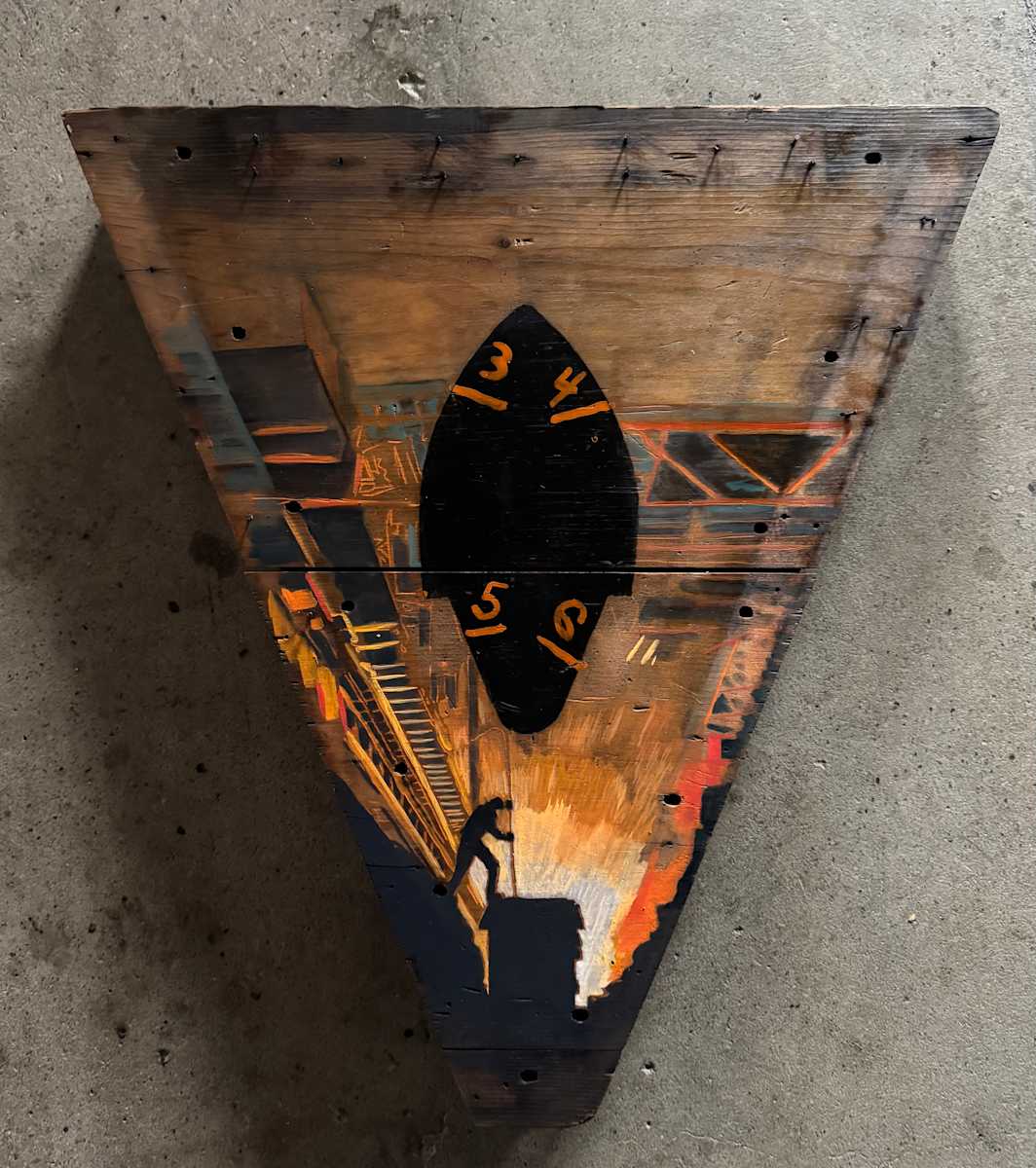 Interior Mill Worker by Patterns of Meaning 