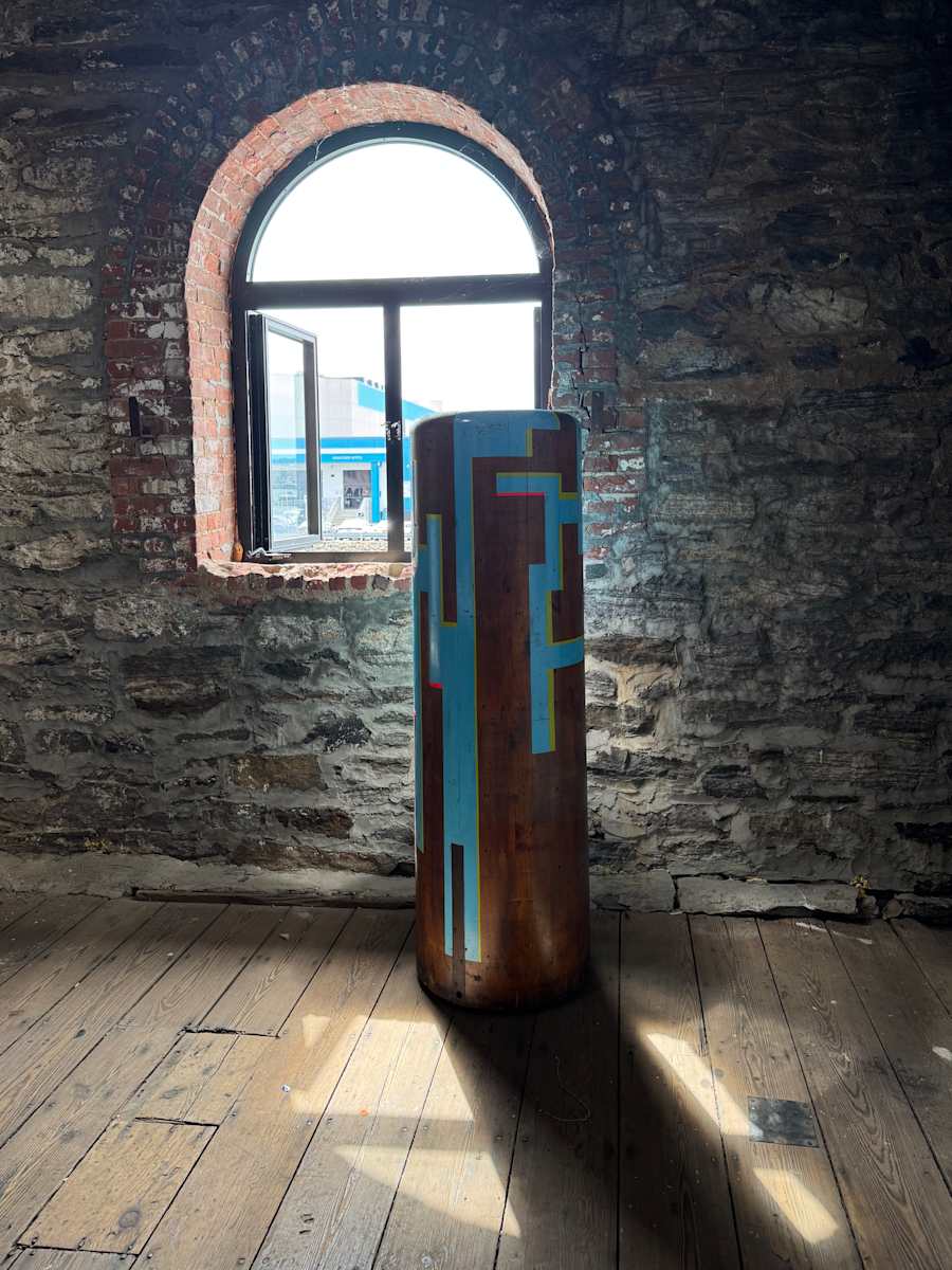 Salvaged Foundry Pattern Totem by Nate Lucas by Patterns of Meaning  Image: Salvaged Foundry Pattern Totem by Nate Lucas
