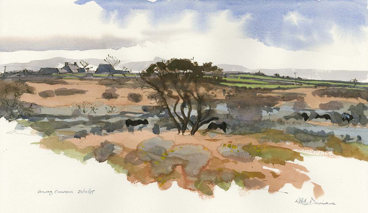 Dowrog Common with Blacks by RAG Davies, Image 1.
