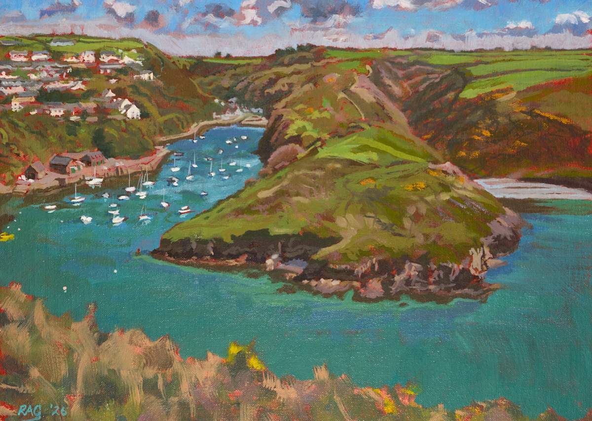 Solva Summer by RAG Davies, Image 1.
