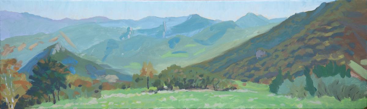 Mirador del Oso looking East, Picos Del Europa by RAG Davies 