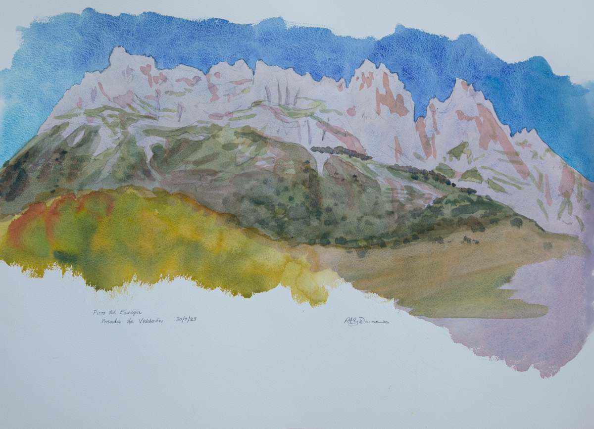 Picos de Europa, Posada de Valdeon by RAG Davies 