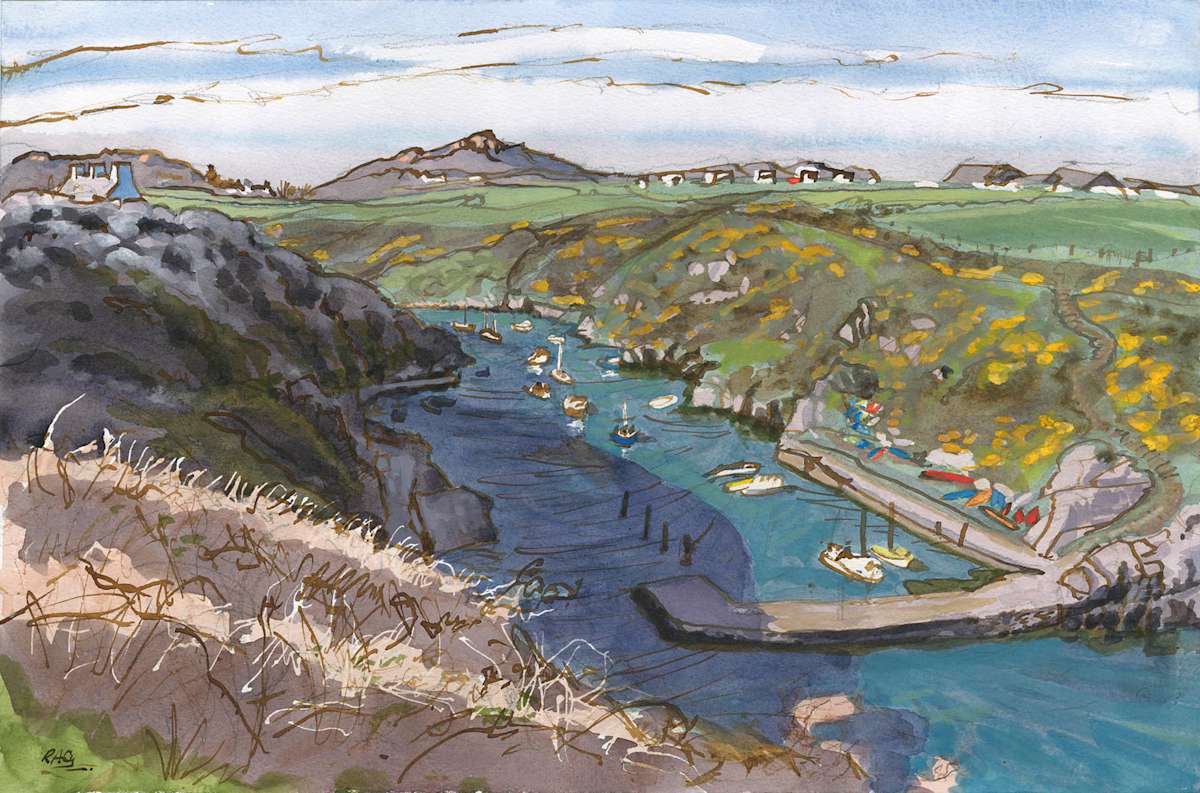 Porthclais to Carn Llidi by RAG Davies 