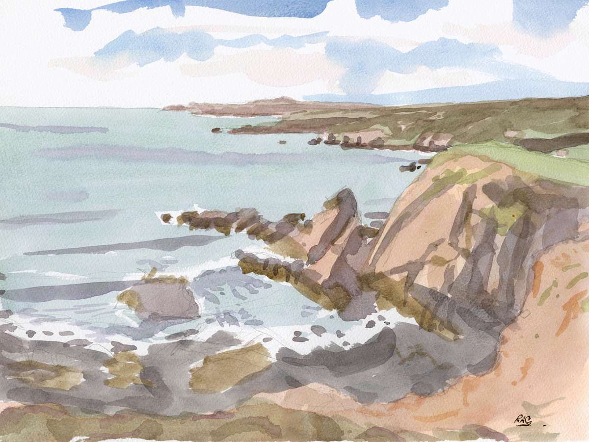 Porth y Rhaw by RAG Davies 