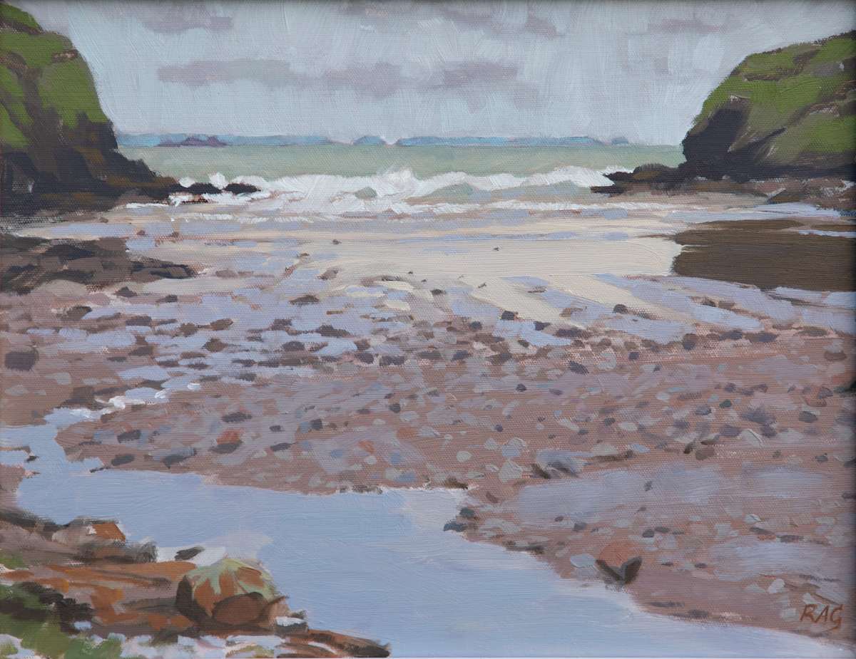 Nolton Haven beach by RAG Davies 