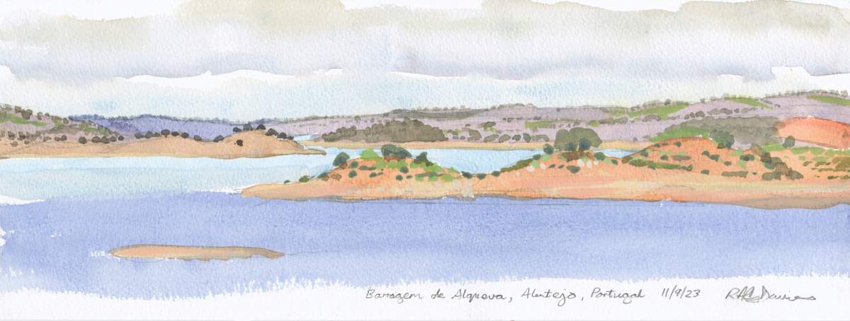 Barragem de Alqueva by RAG Davies 