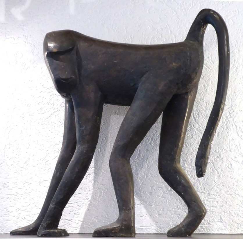 Large Running Baboon XI by Heinz Theuerjahr, Image 2.