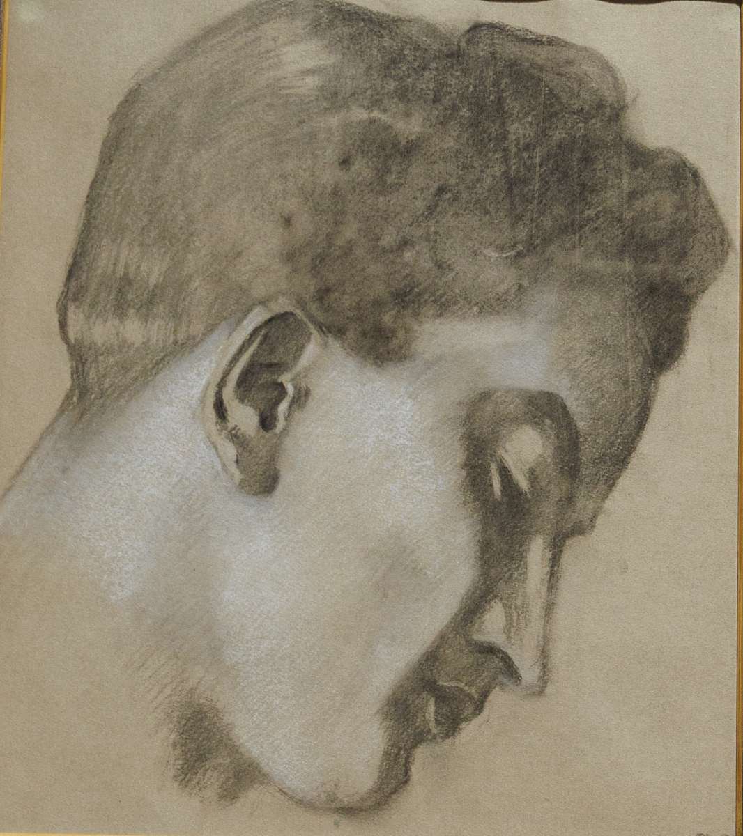 Kopfstudie 3 (Head study 3) by Augusto Giacometti, Image 2.