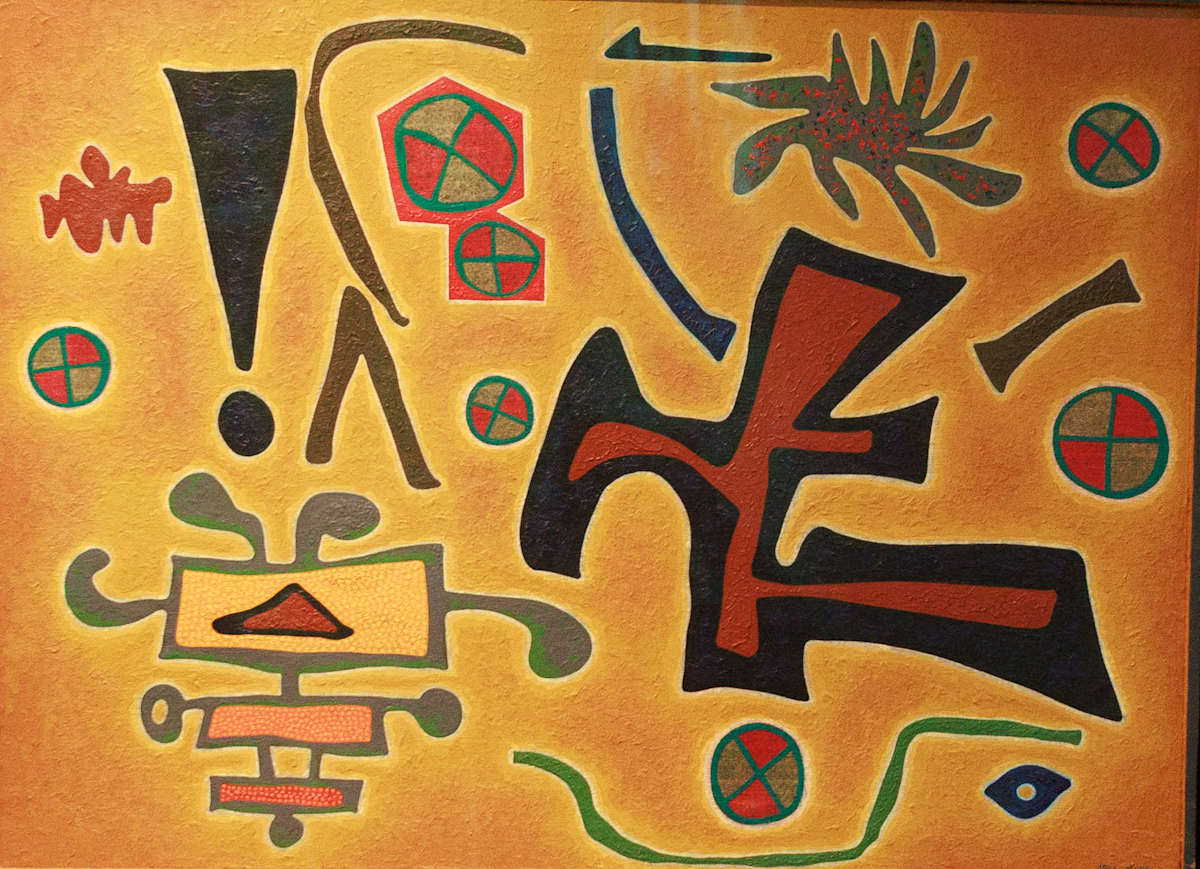Warnend (Warning) by Otto Nebel, Image 5.