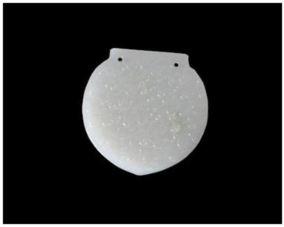 Jade Pendant of Shah Jahan  Image: Rare Mughal jade pendant dated 1040 AH (1631–32 AD), attributed to Emperor Shah Jahan. Elegantly inscribed in high relief with Ayat al-Kursi, Wa An Yakad, and Shah Jahan’s royal lineage. With twin suspension holes, its refined form and bold calligraphy reflect imperial aesthetics. Worn as an amulet, it symbolized divine protection and royal legitimacy.

