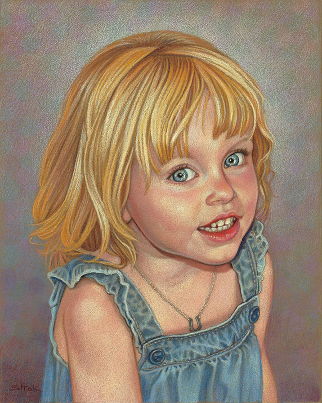 Portrait of Katie by Susan Helen Strok 