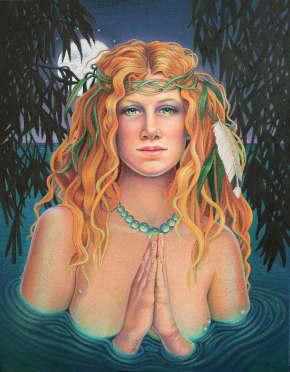 Lady of the Willows by Susan Helen Strok 