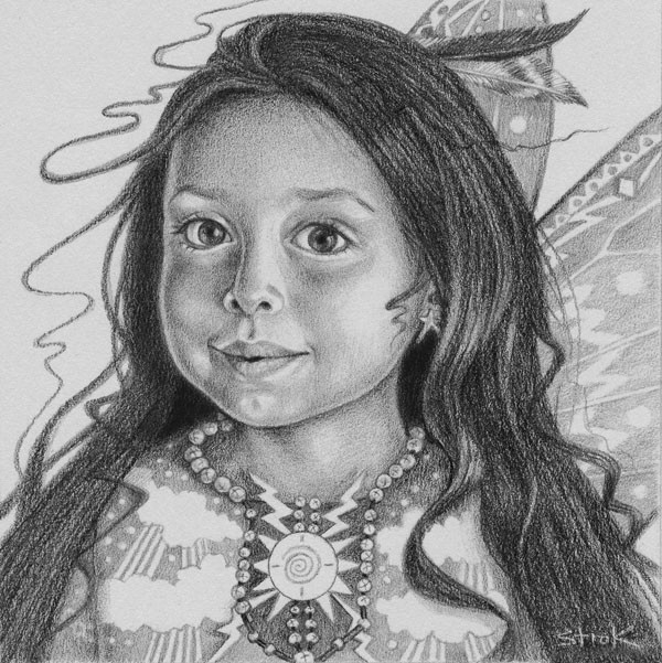 Storm Fairy by Susan Helen Strok 