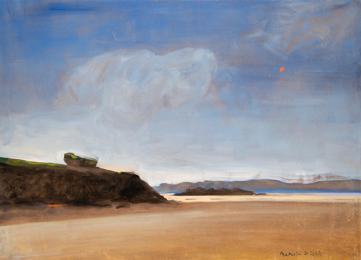 Le cerf-volant juilletiste, 100 cm x 81cm by de Miollis, Image 1.