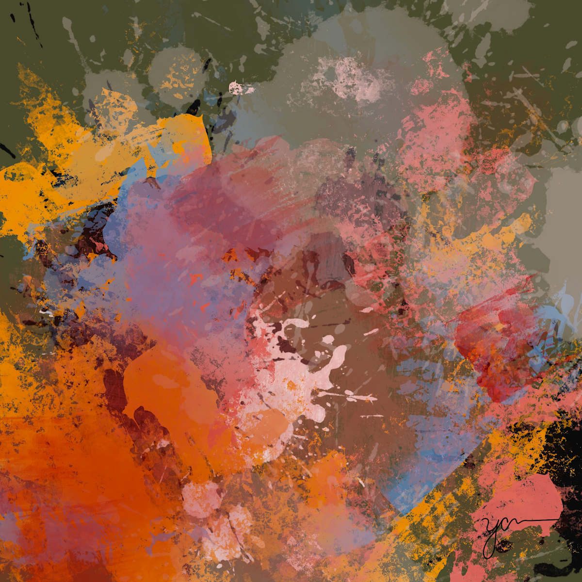 Genius is Messy 1/50 by Yvette Christine Nall