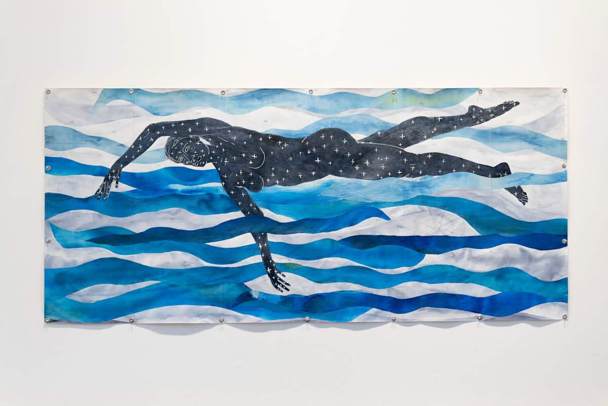 Night Swimmer by Kimberly Callas 