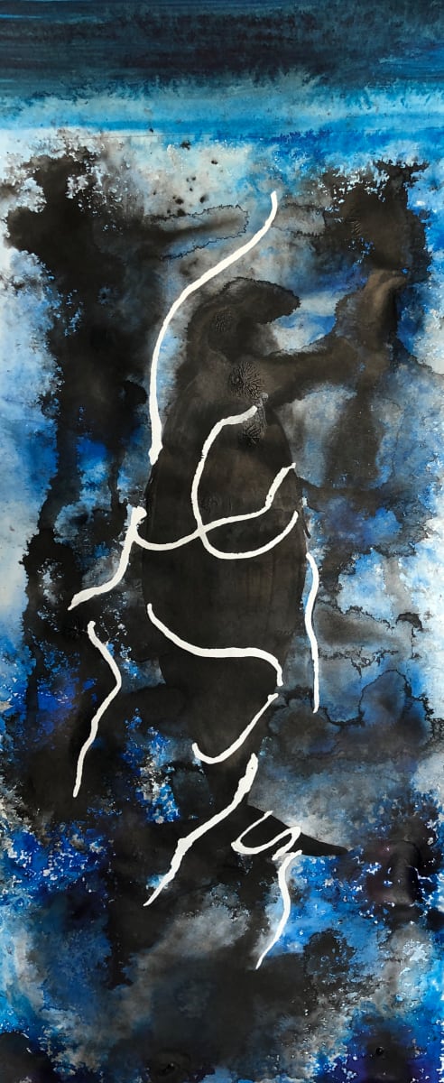 night whale sketch, Image 1.