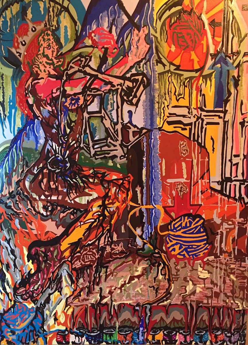 Self-portrait by Lisa Ross, Image 1.
