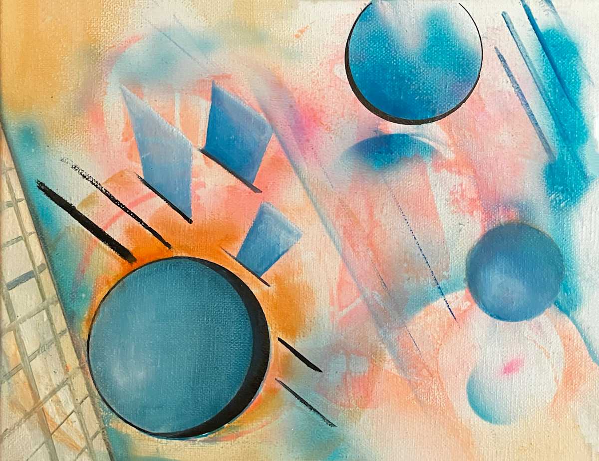 Rainy Day Monday by Amy Ione  Image: 10x8x.75 inches unframed.