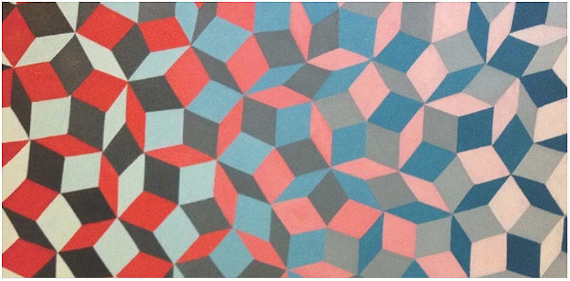 Penrose Tiling #1 by Amy Ione 