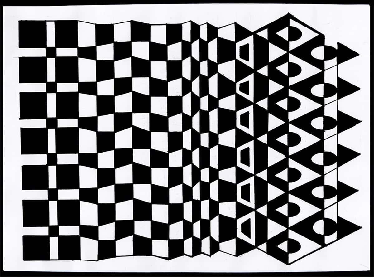 Mutation Study #1 by Amy Ione  Image: Mutation Study #1 without map and frame.