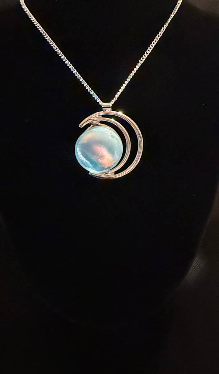 Lighter side of the moon by Susan Mason  Image: Front2