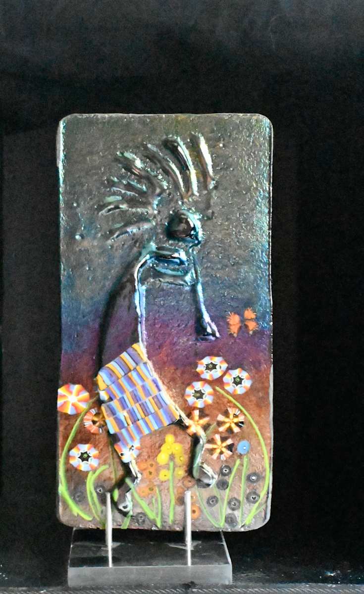 Kokopelli by Susan Mason  Image: Kokopelli in garden