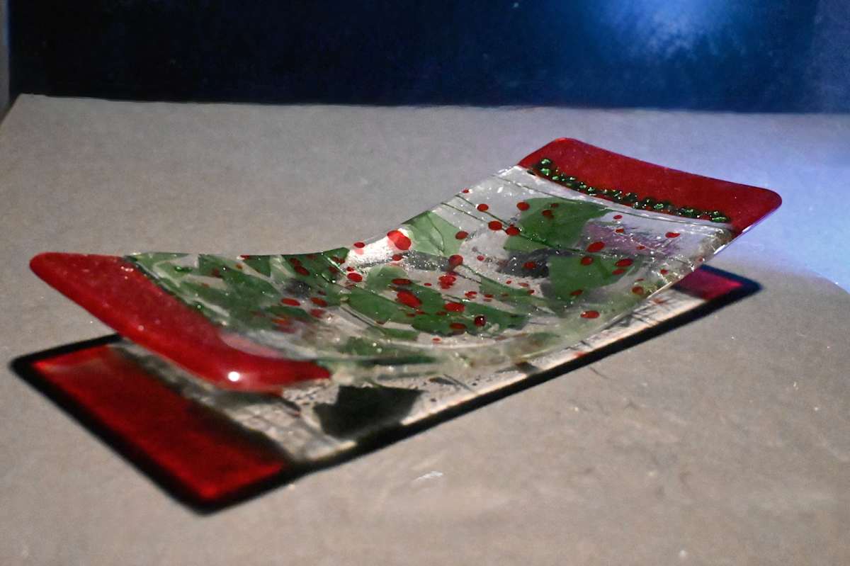 Holiday tray by Susan Mason, Image 3.