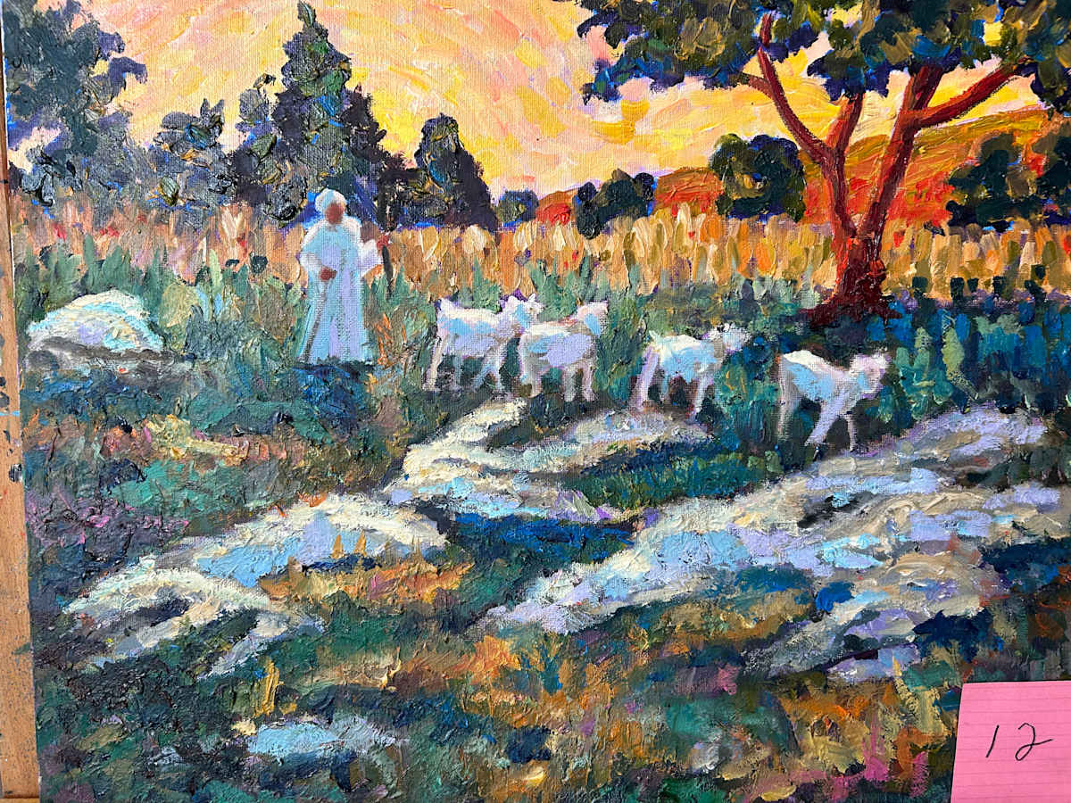 Goatherd, India by Laura Hartman 