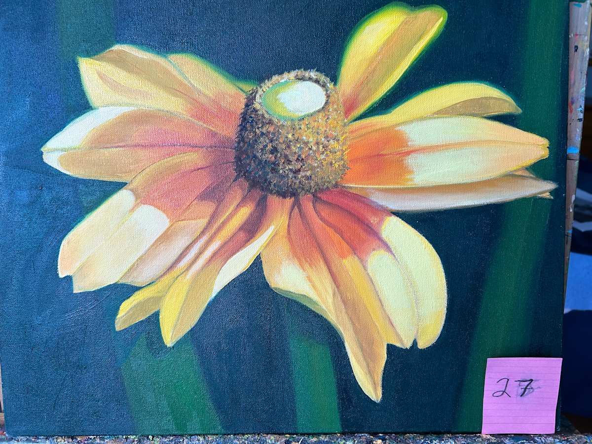 Jumbo Coneflower by Gale Hartman 