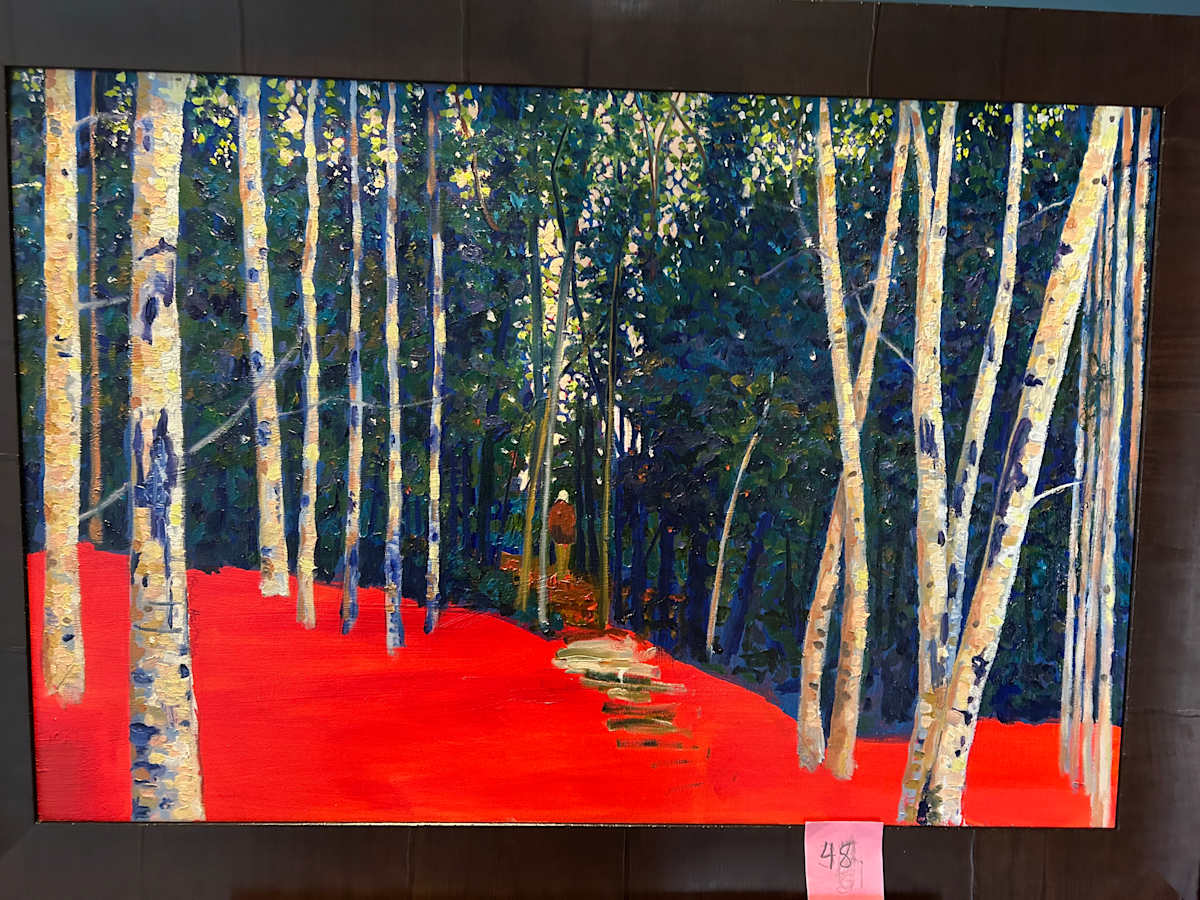 Rachel's Birches by Gale Hartman, Image 4.