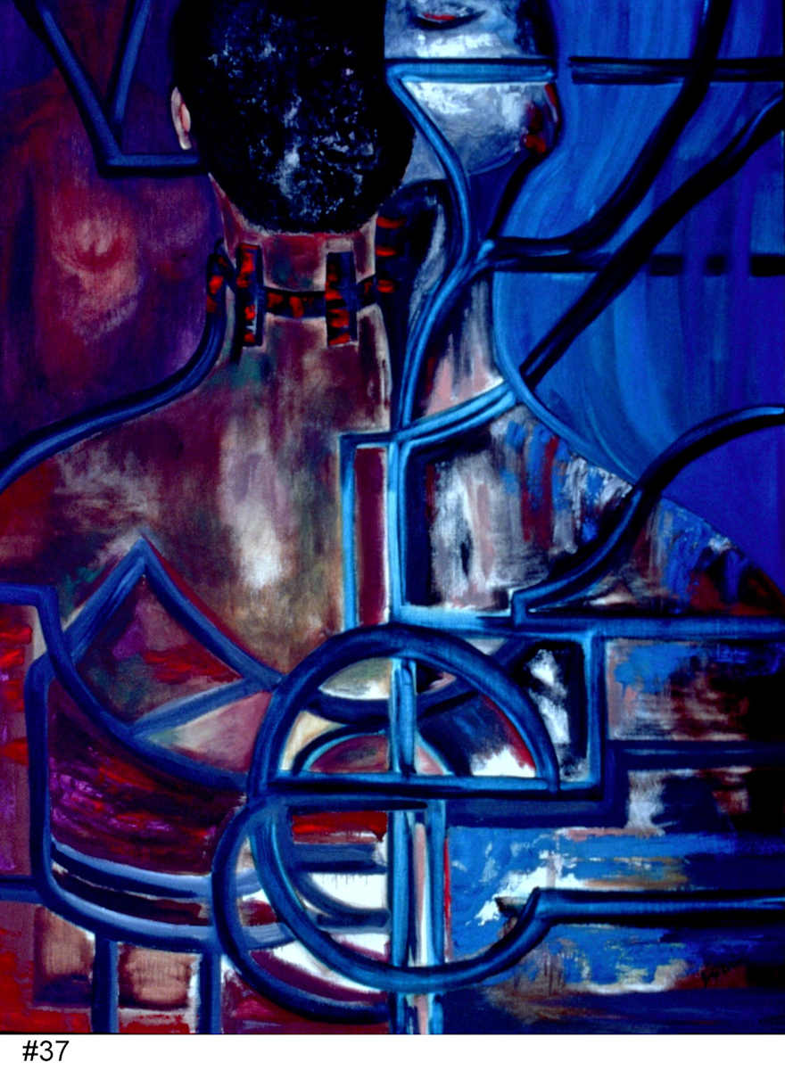 Three Figures by Jude DiPaolo, Image 1.